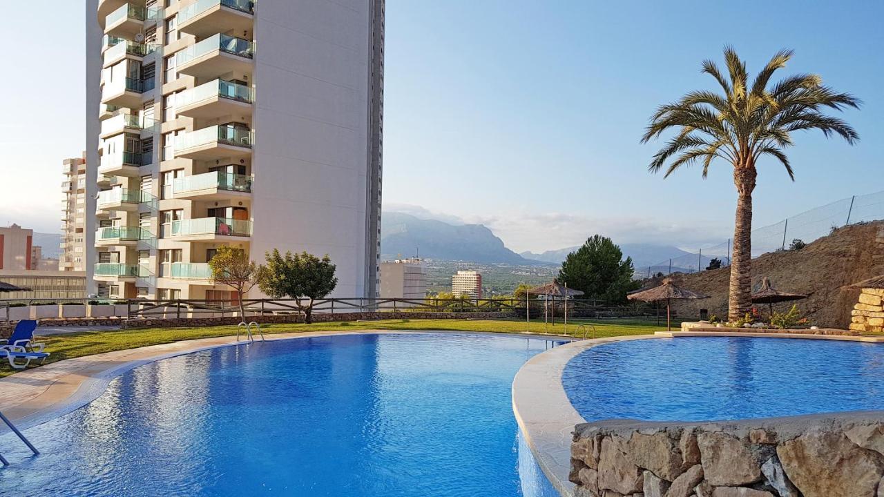 Skyline 14 Large And Sunny All-Day Balcony With Stunning Sea Views Benidorm Kültér fotó