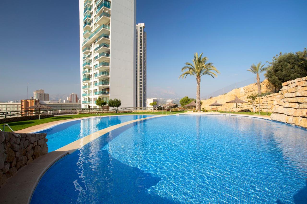 Skyline 14 Large And Sunny All-Day Balcony With Stunning Sea Views Benidorm Kültér fotó